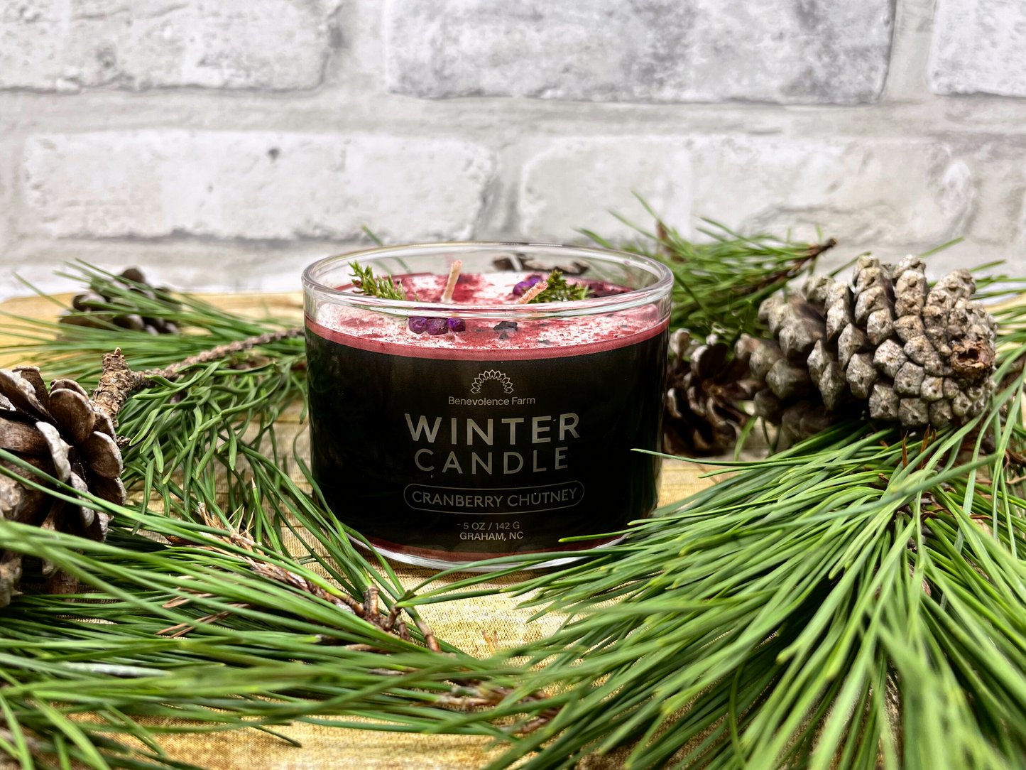 Cranberry Chutney Soy Wax Candle