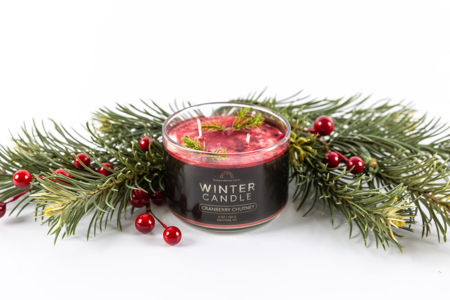 Cranberry Chutney Soy Wax Candle